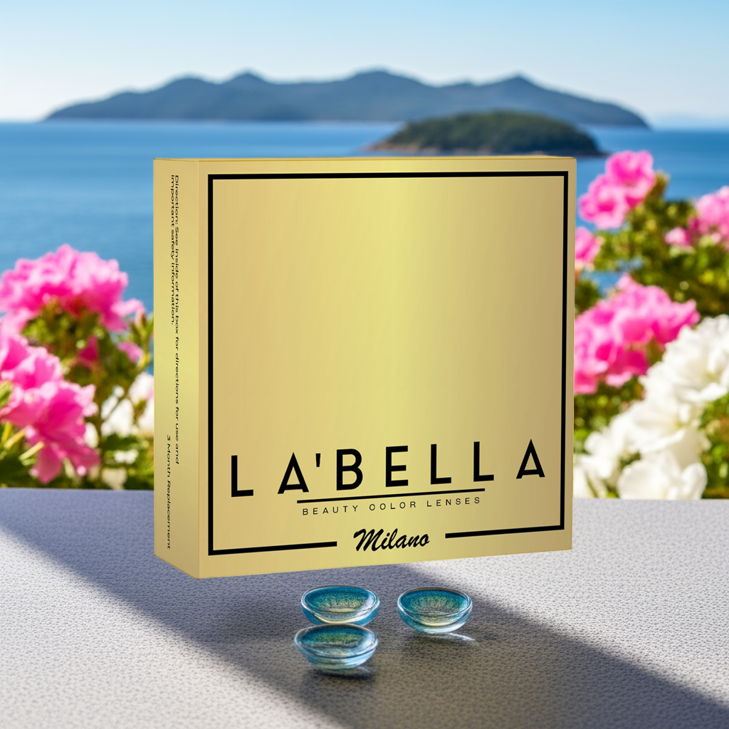 Labella Milano Renkli Lens - Haresiz Aylık Numarasız Seri La Bella