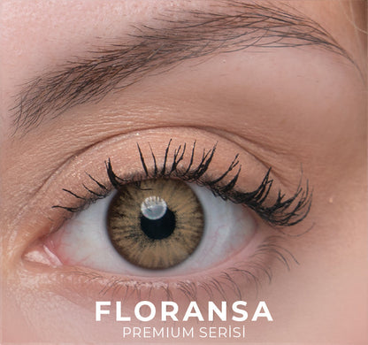 Labella Premium Renkli Lens - Haresiz Aylık Numarasız Seri La Bella