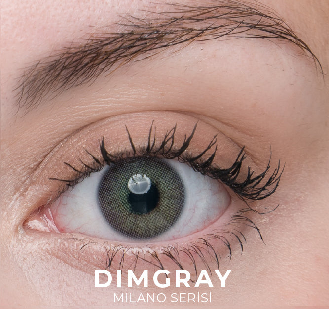 Dimgray renkli lens